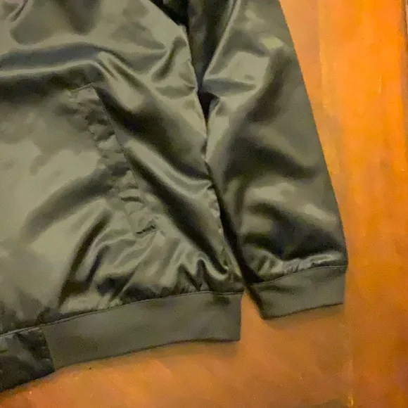 Jordan Black and Red Bomber Varsity Jacket - Picture 6 of 8